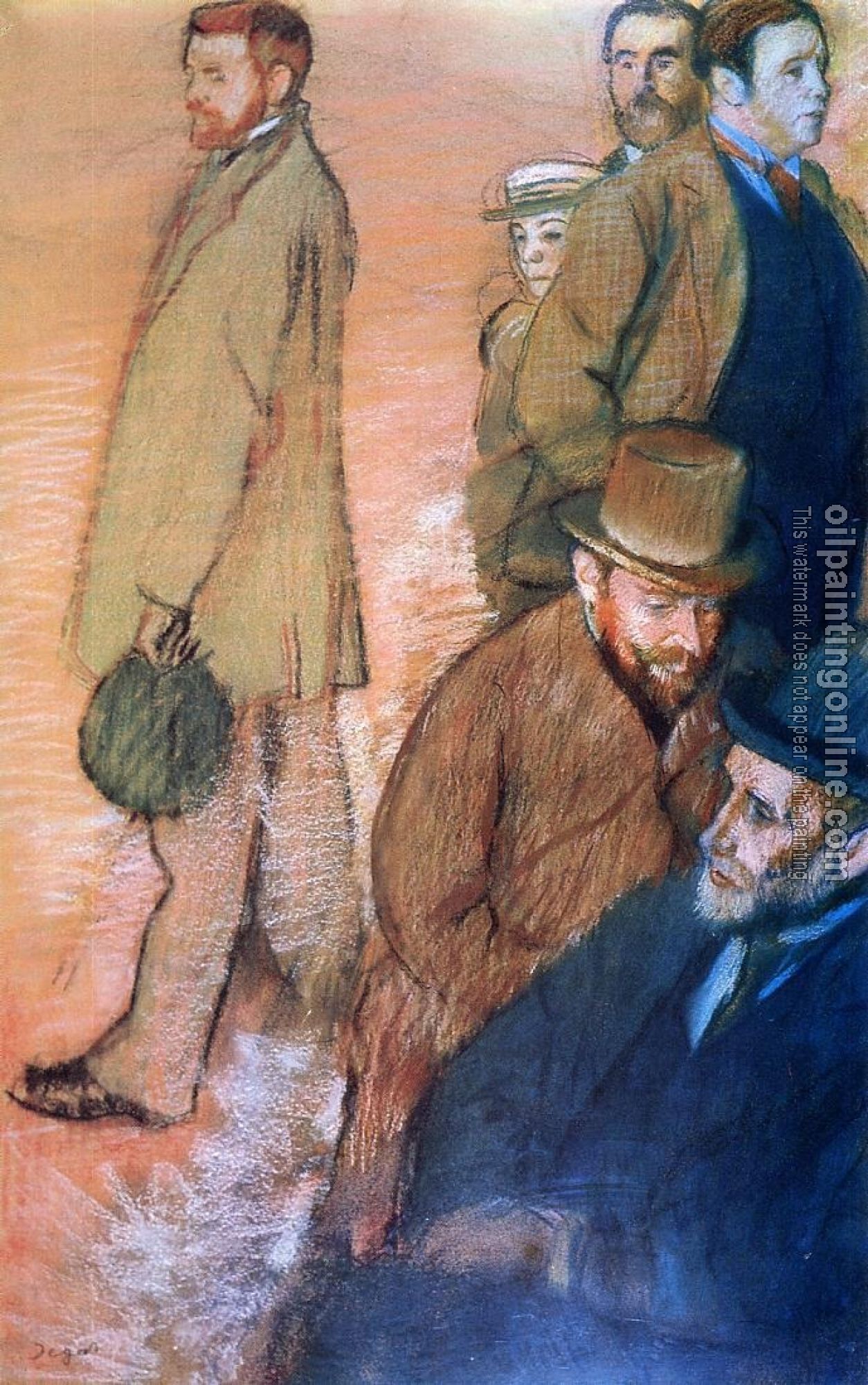 Degas, Edgar - Six Friends of the Artist